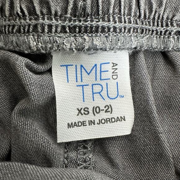 Time And Tru Womens High Rise Pull On Belted Shorts Size XS New - Picture 6 of 7